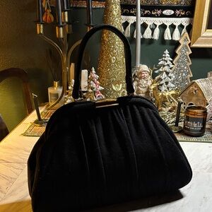Elegant Vintage Black Women's Handbag